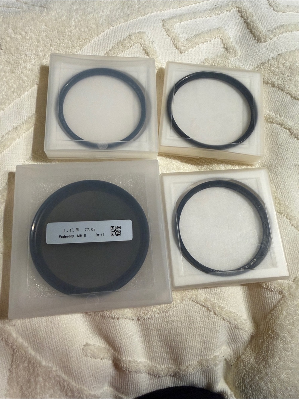 Pro Camera Filter Lot (4-Piece) - Premium B+W & LCW (72mm & 77mm